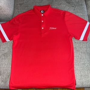 Footjoy golf shirt + ball markers